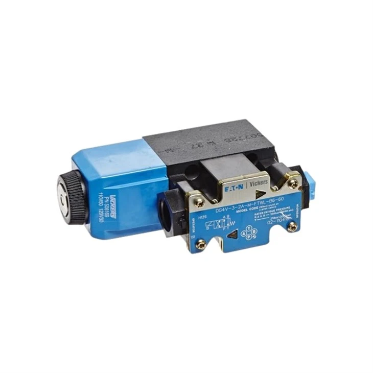 Vickers DG4V Series Solenoid Ua Haujlwm 4 Txoj Kev Hydraulic Valve